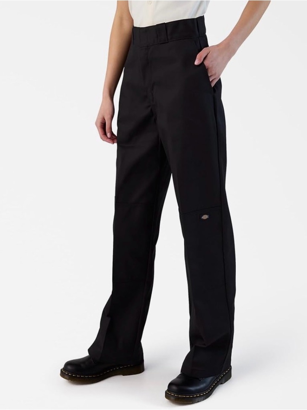 Dickies Loose Fit Double Knee Work Pants - Black